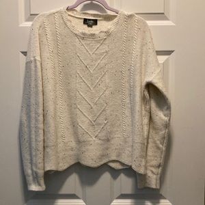 Belle by Bellini white and black sweater